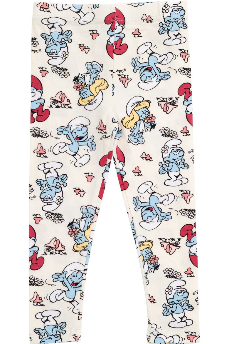 2-Piece Fleece Sweatshirt and Leggings Set, Alternate, color, Pink Smurfette