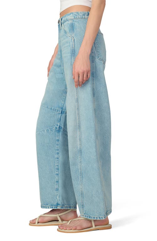 Joe's Jeans The Bowie Wide Leg High Rise Jeans In Ideal In Blue