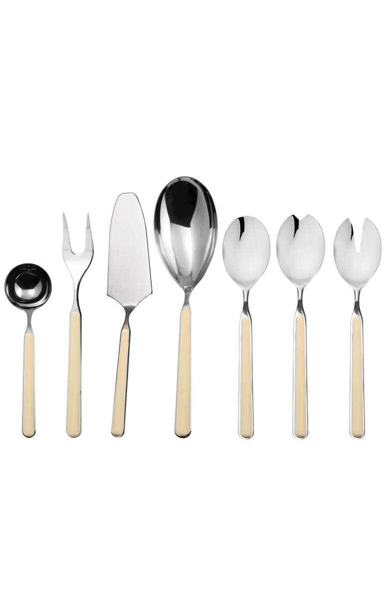 Mepra Fantasia Serving Set - 7 Pieces, Main, color, Sesame