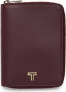 TUMI Belden Zip Around Leather Passport Case