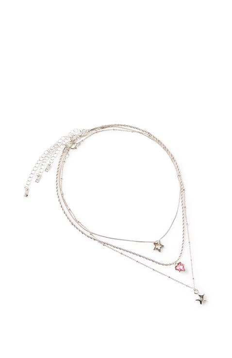 3Pk Pendant Necklace