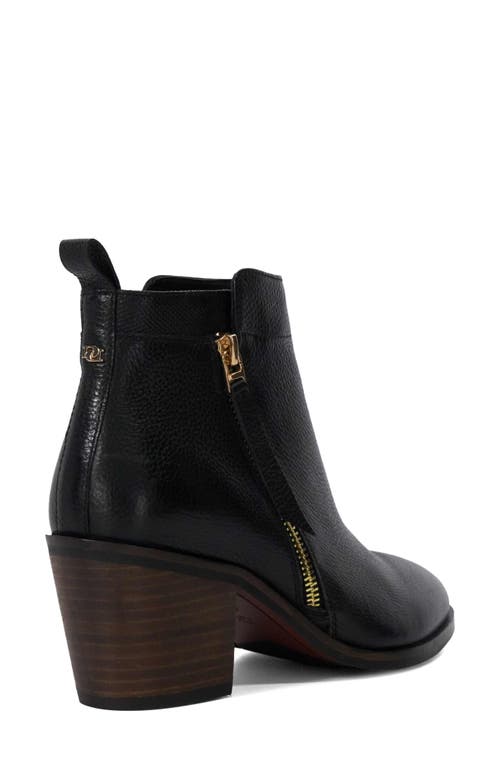 Dune London Paicing Block Heel Bootie In Black