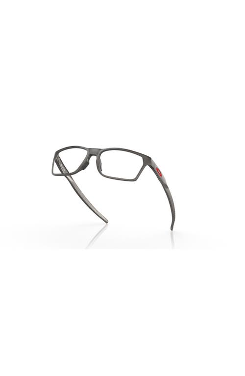 Oakley 55mm Rectangle Optical Glasses In Blue