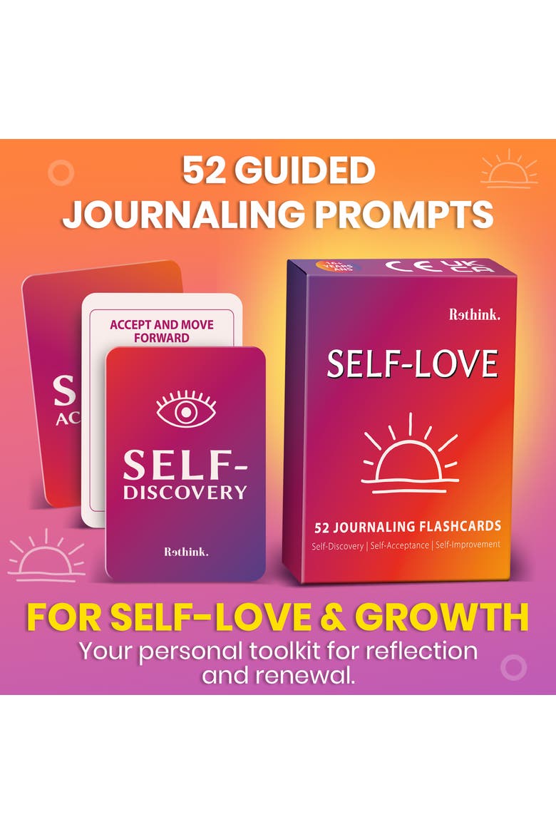 Affirmation, Mindfulness and Meditation Card Set, Alternate, color, Self love