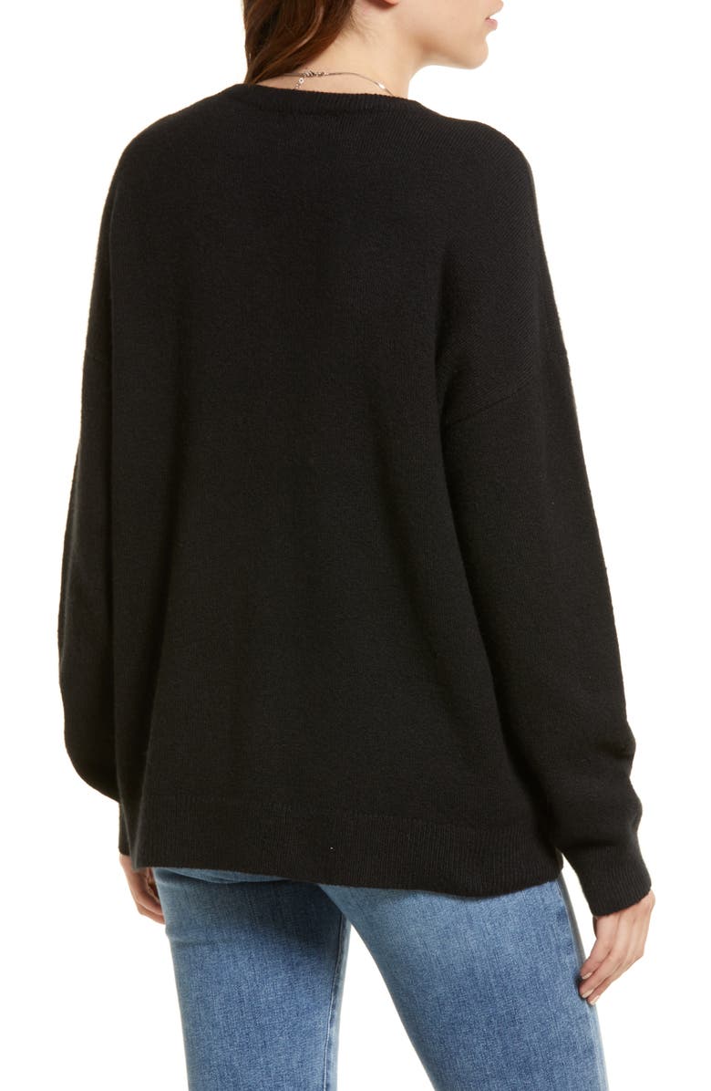 Treasure & Bond Organic Cotton Blend Crewneck Sweater, Alternate, color,