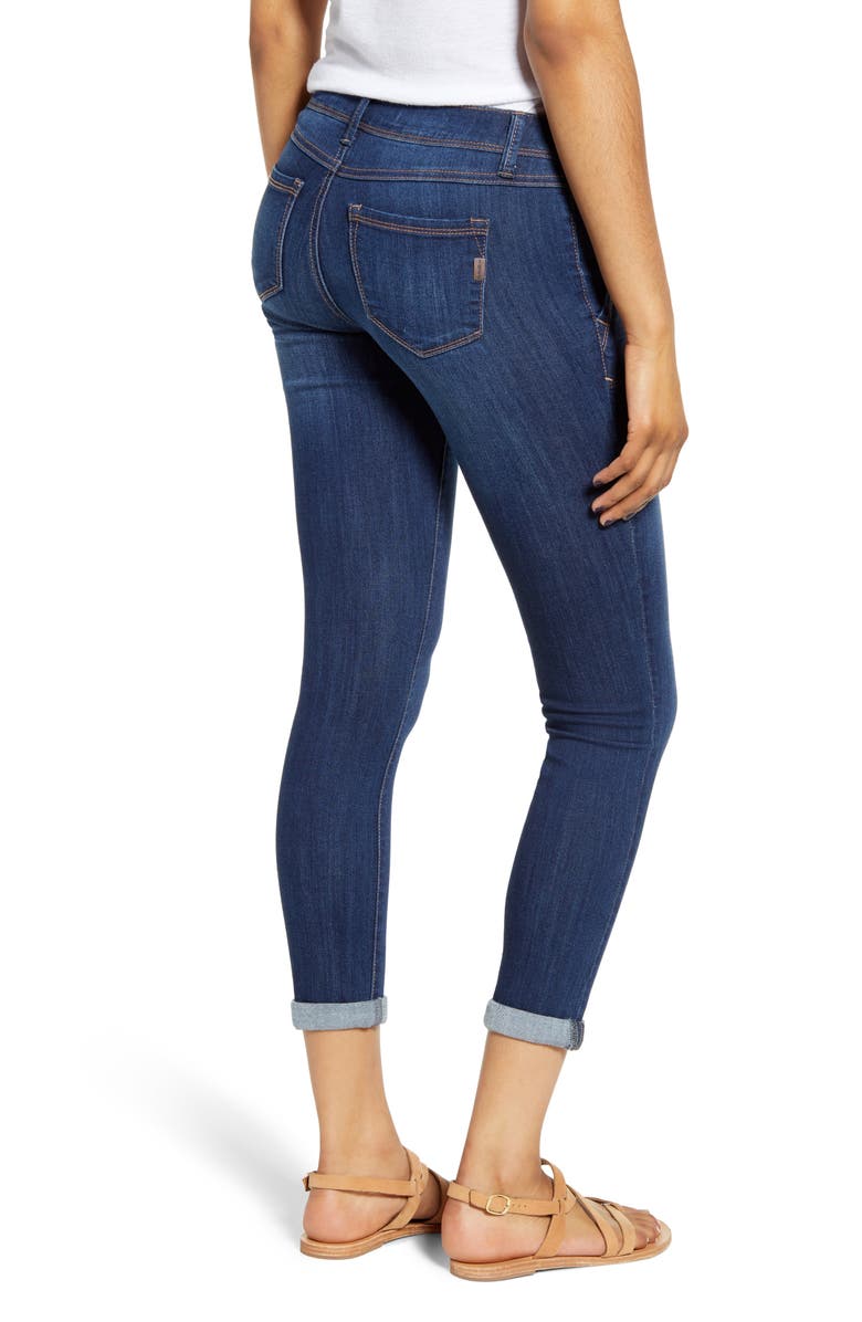 1822 Denim Roll Cuff Ankle Skinny Jeans, Alternate, color,