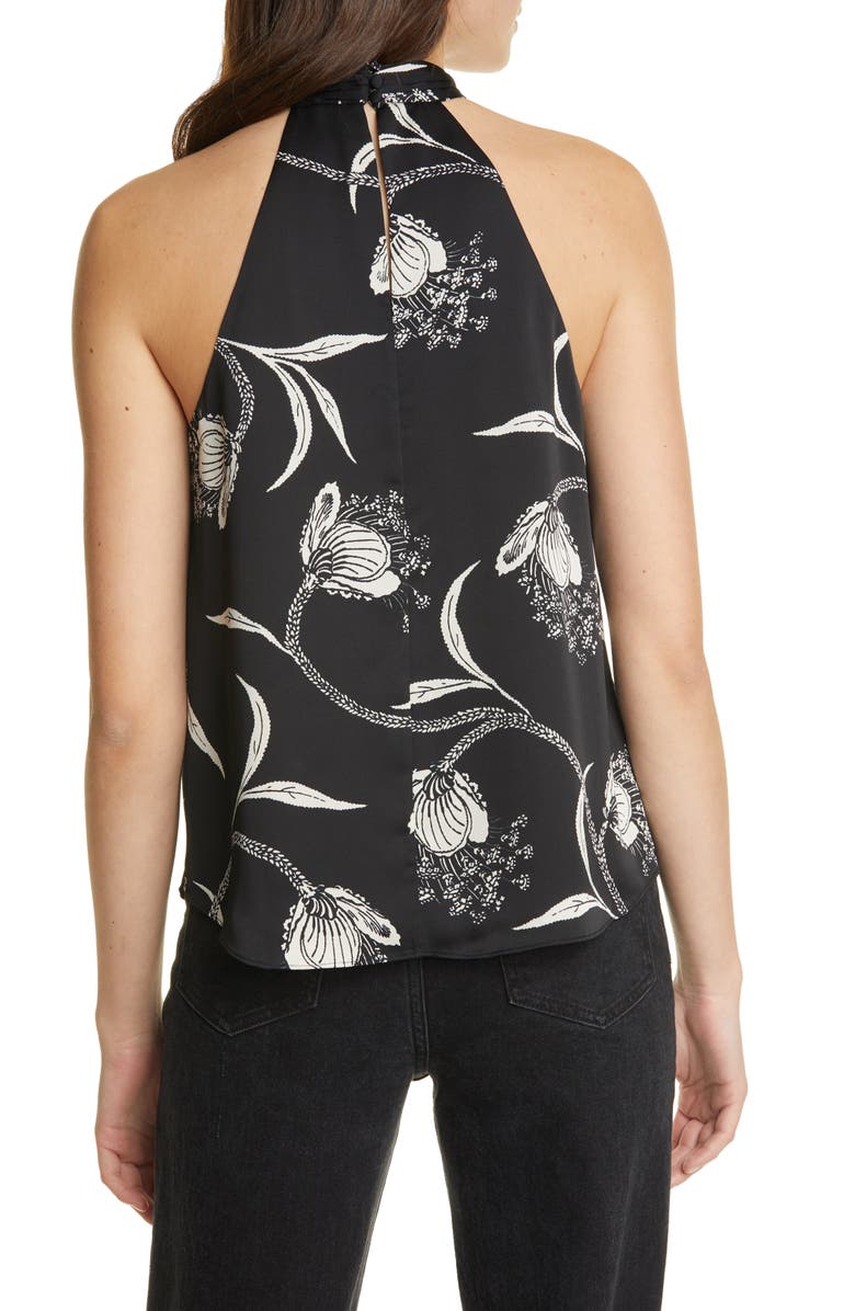 Joie Cedra B Floral Halter Top, Alternate, color, 