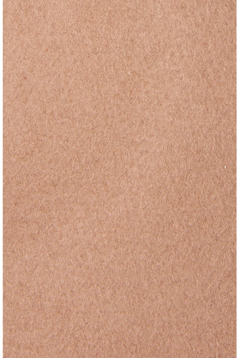 Leather Braid Wool Fedora, Alternate, color, CAMEL
