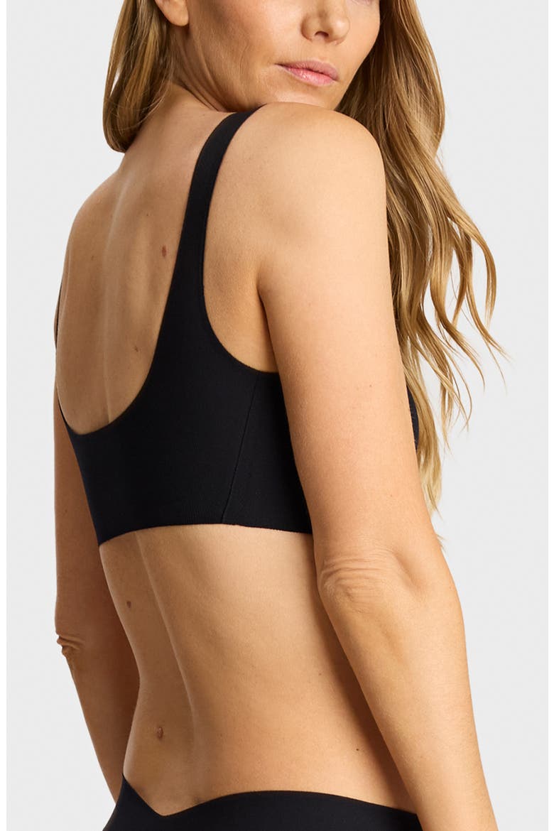 Soft Support Rib Bralette, Alternate, color, BLACK