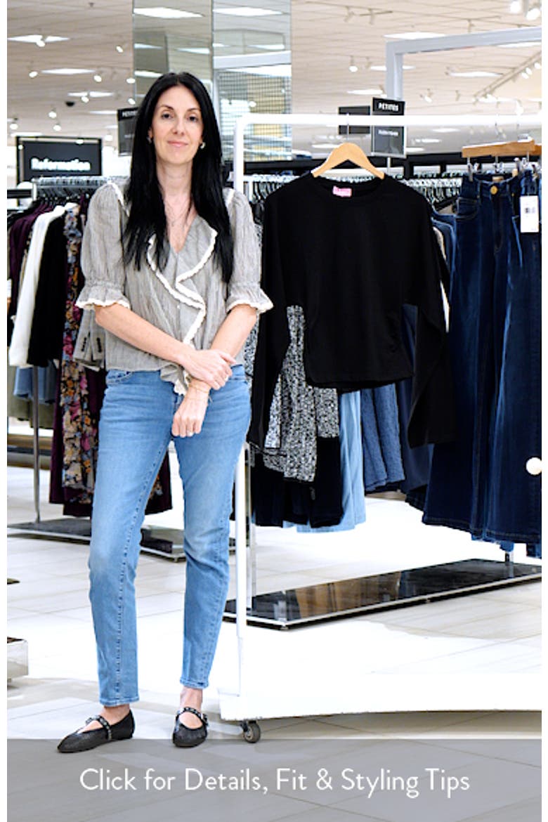 Charlisa Ruched Long Sleeve Crop Top video