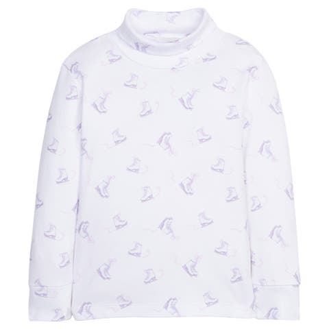 Little English Printed Turtleneck, Bows & Ribbons main image 1