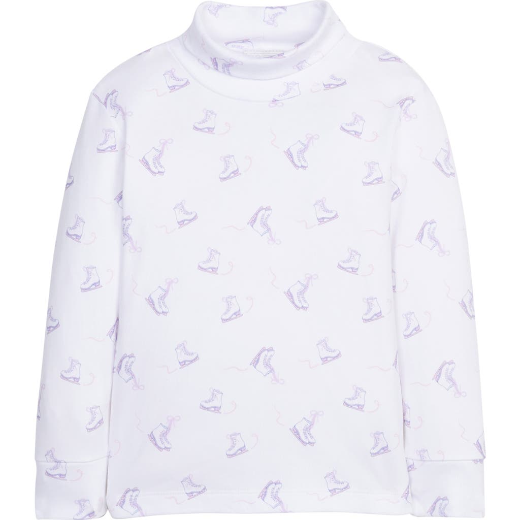 LITTLE ENGLISH LITTLE ENGLISH KIDS' PRINTED TURTLENECK