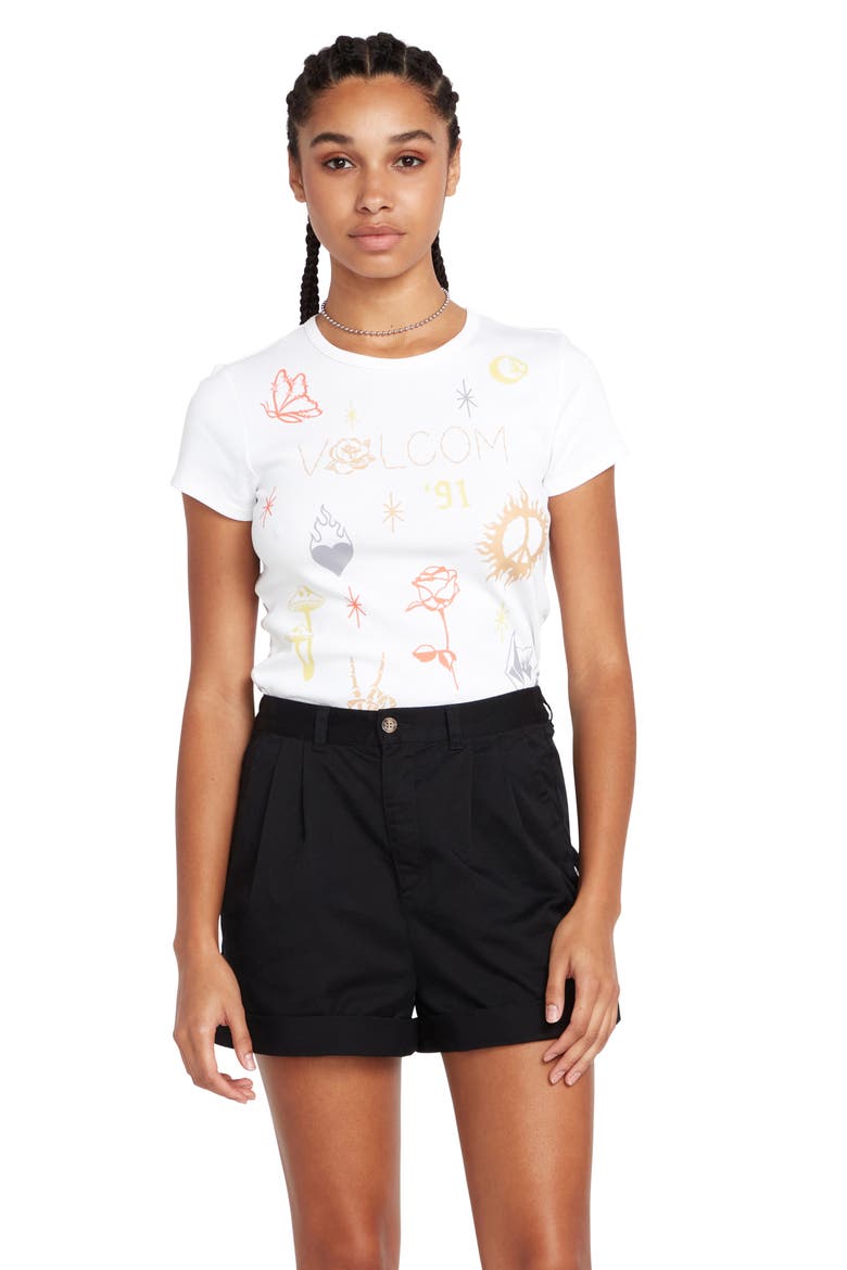 Frochi Pleated Shorts, Alternate, color, BLACK