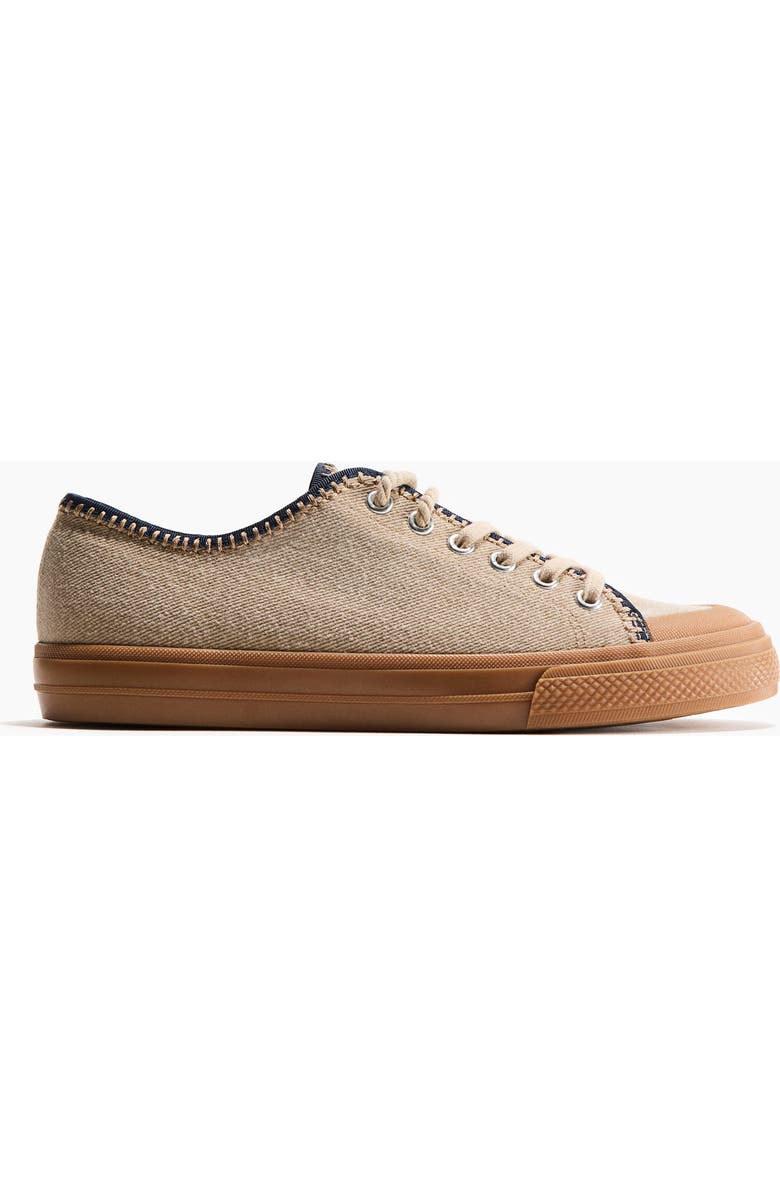 H&M Twill sneakers, Alternate, color, Beige