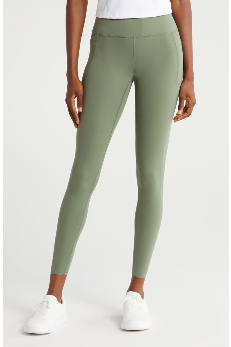 All Day Pocket 7/8 Leggings, Main, color, AGAVE GREEN