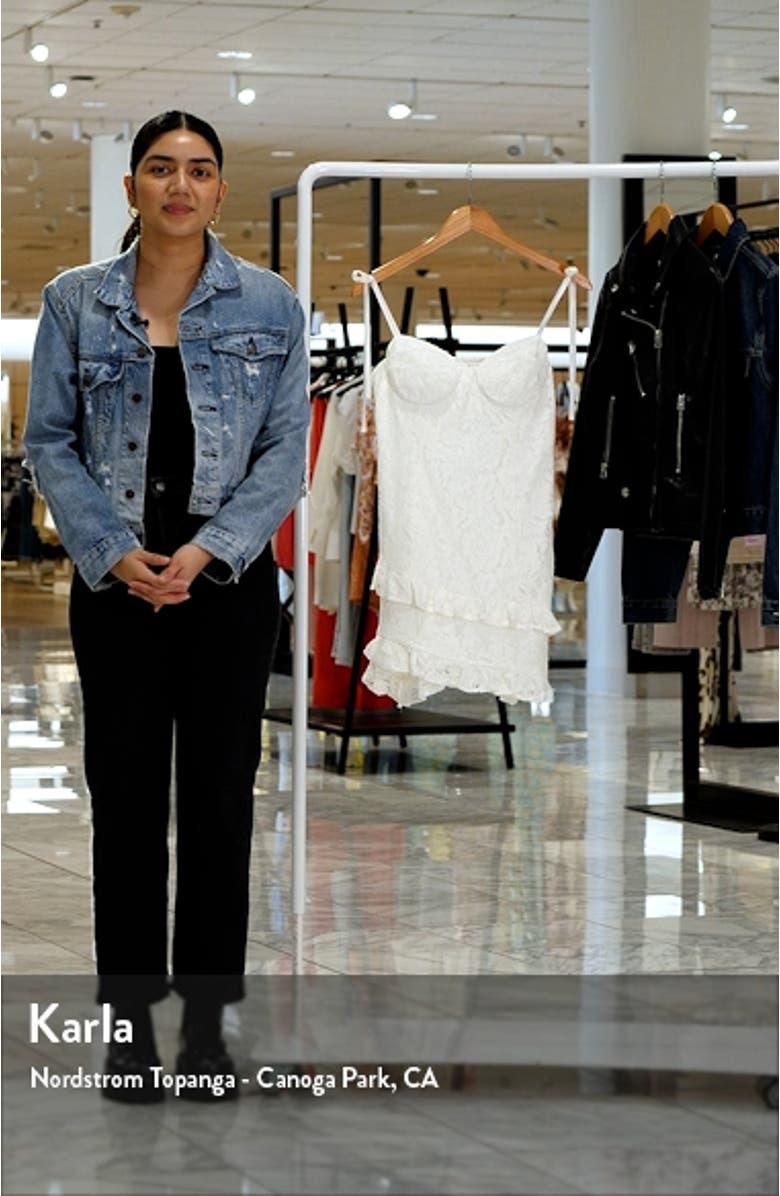 Tie Strap Lace Dress, sales video thumbnail