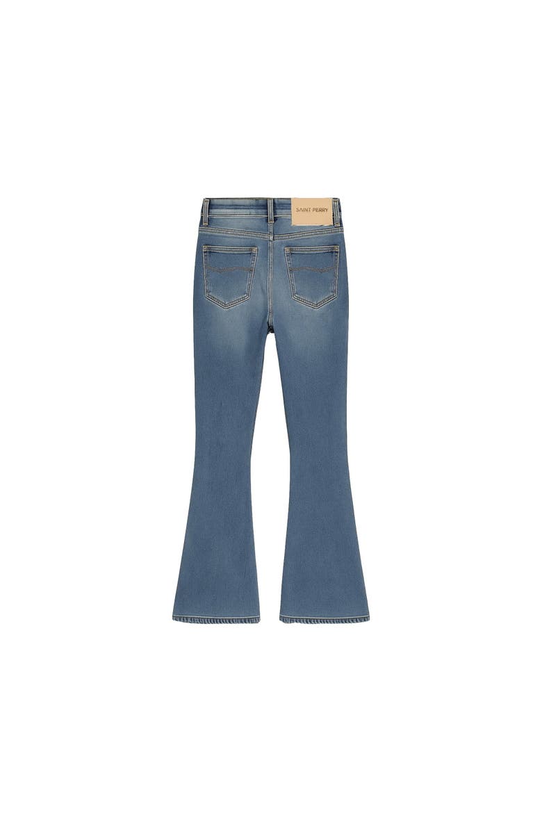 SAINT PERRY Devani Westside Flare Denim, Alternate, color, Blue