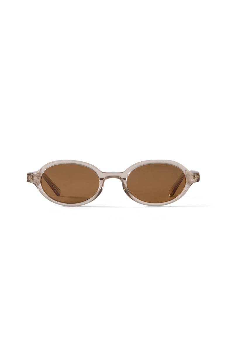 Mila Sunglasses, Main, color, Clear / Brown