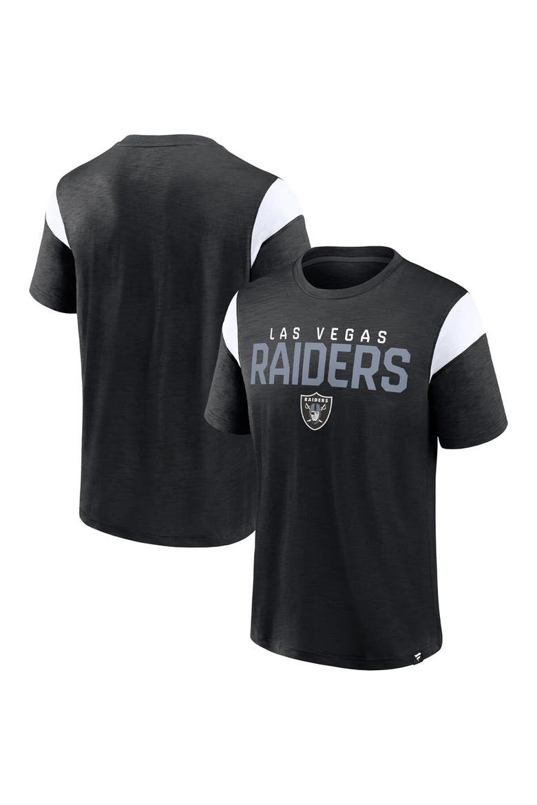 Men's Fanatics Branded Black Las Vegas Raiders Home Stretch Team T-Shirt, Main, color, Black