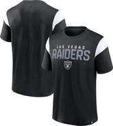 FANATICS Men's Fanatics Branded Black Las Vegas Raiders Home Stretch Team T-Shirt