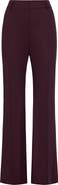 Maison Common Wool Stretch Trousers With Bootcut