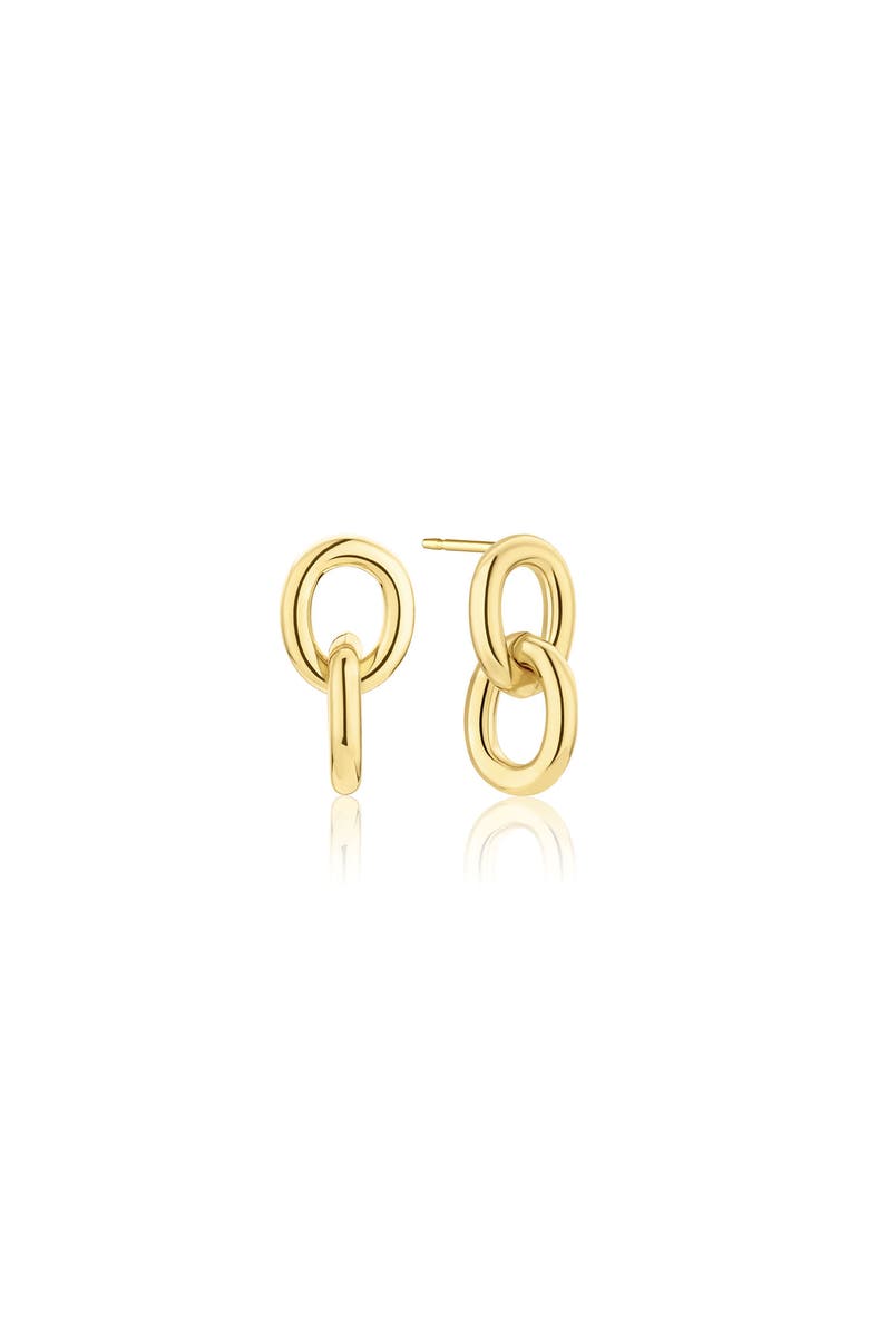 Set & Stones Clara Link Earrings, Main, color, Gold
