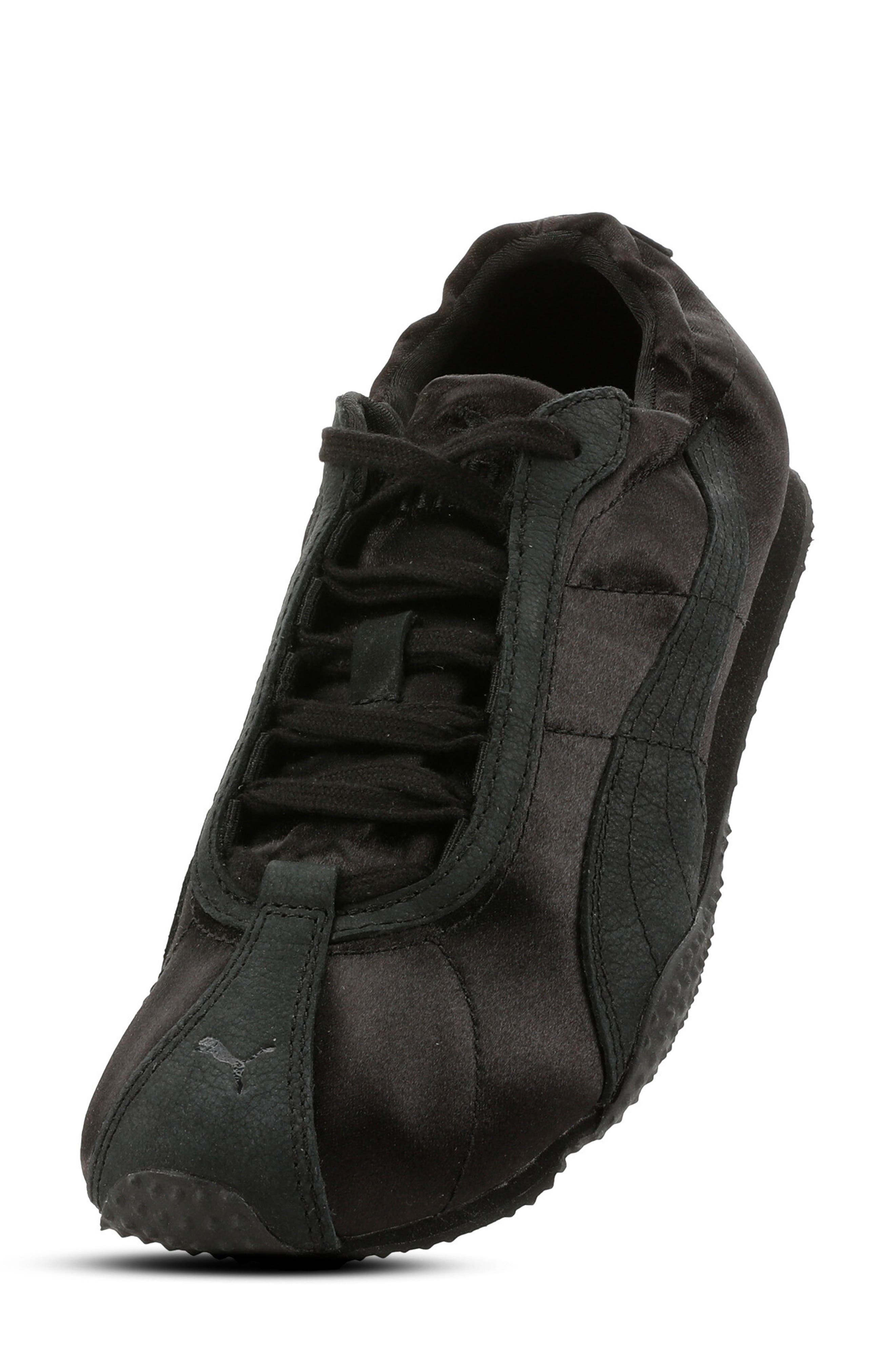 H-Street Etoile Leather Sneaker, Alternate, color, PUMA BLACK/ PUMA BLACK