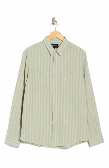 Lucky Brand Stripe Dobby Button-Up Shirt
