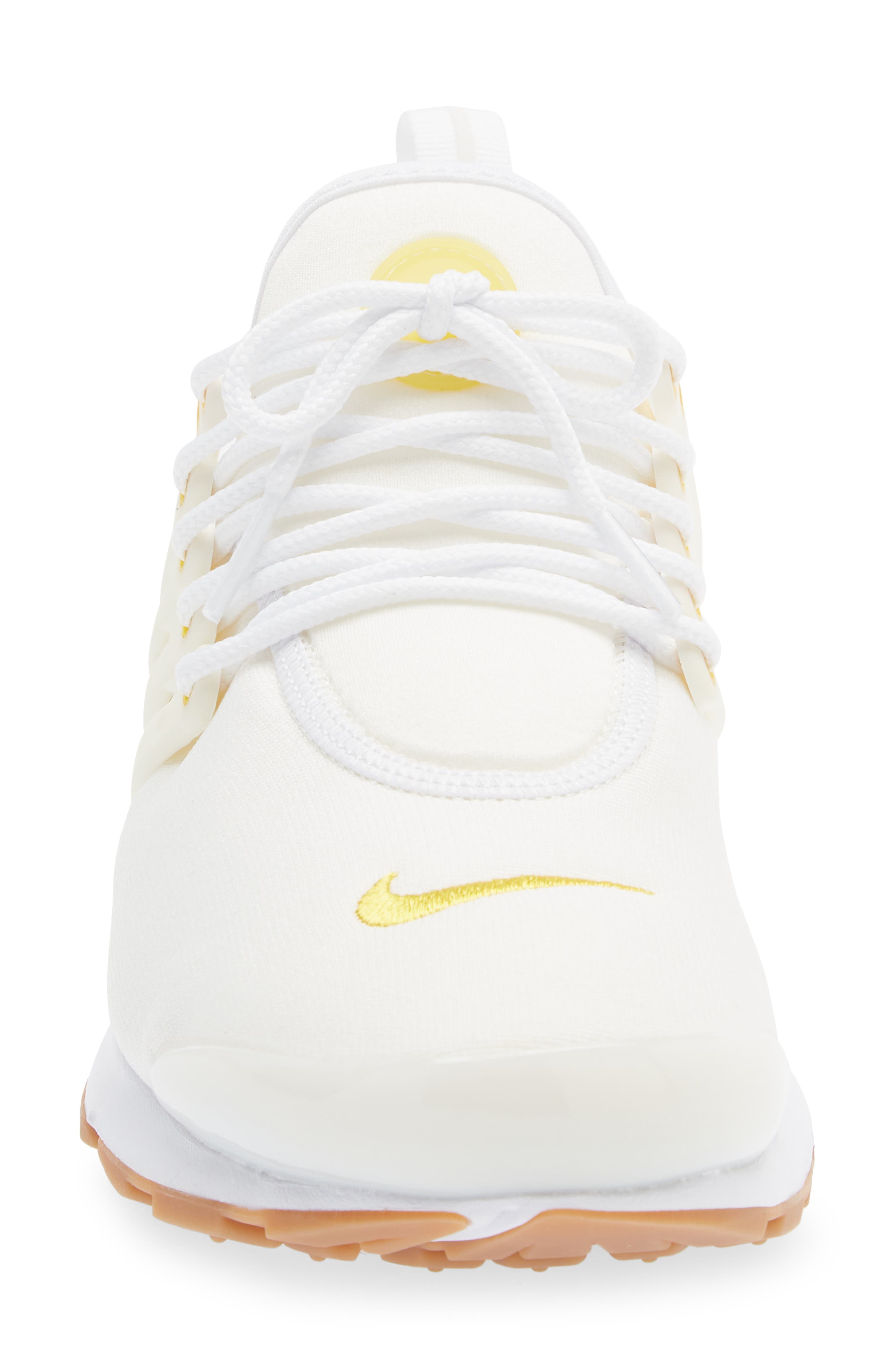 Air Presto Sneaker, Alternate, color, WHITE/ VIVID SULFUR/ WHITE