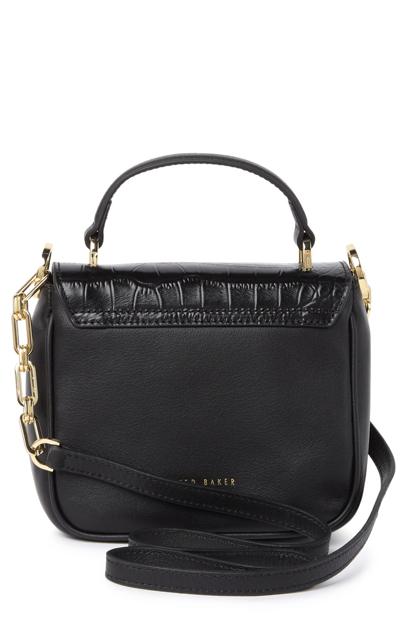 Ted Baker London Loop & Tab Grainy Mini Crossbody, Alternate, color, 