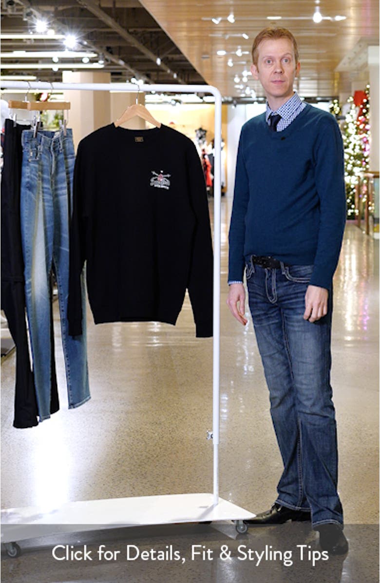 Beacon Logo Graphic Fleece Sweatshirt, sales video thumbnail