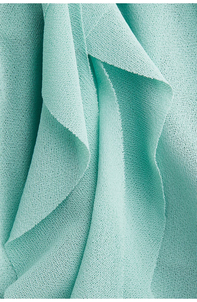 H&M Flounced Vest Top, Alternate, color, Light Turquoise