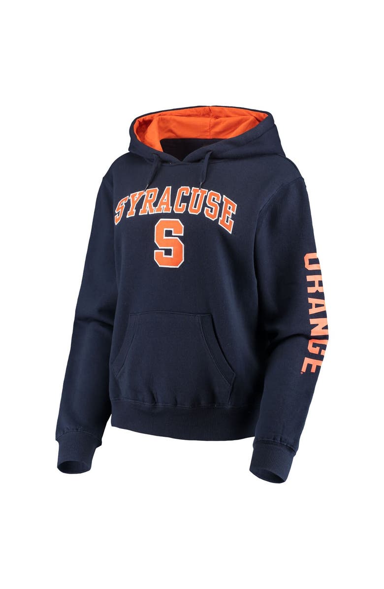 COLOSSEUM Women's Colosseum Navy Syracuse Orange Loud and Proud Pullover Hoodie, Alternate, color, Navy
