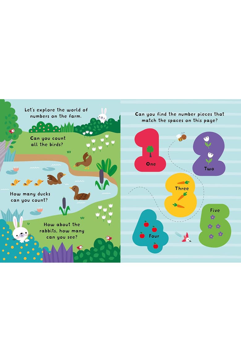 Match It Puzzle Book, Farm, Jigsaw Activity Storybook, Kids 3+, Alternate, color, Multicolored