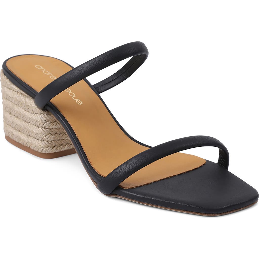 Andre Assous Women's Joie Slide Sandals In Black
