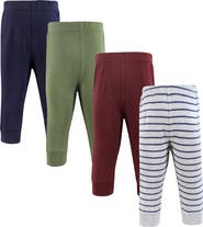 Hudson Baby 4-Pack Pants Bottoms Set