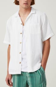 Cotton On Men's Palma Short Sleeve Shirt