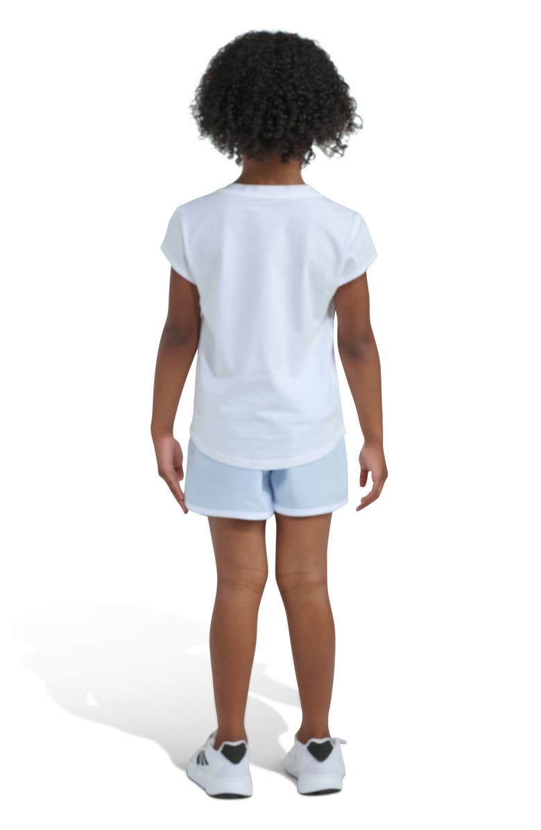 adidas Kids' Graphic T-Shirt & Shorts Set, Alternate, color, White