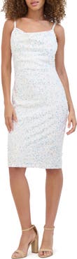 Siena Sequin Crushed Velvet Midi Dress