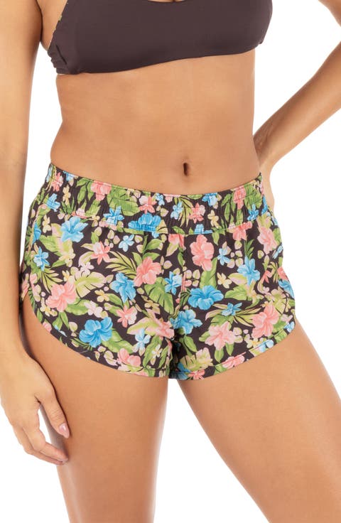 Miami Garden Beachrider Cover-Up Shorts