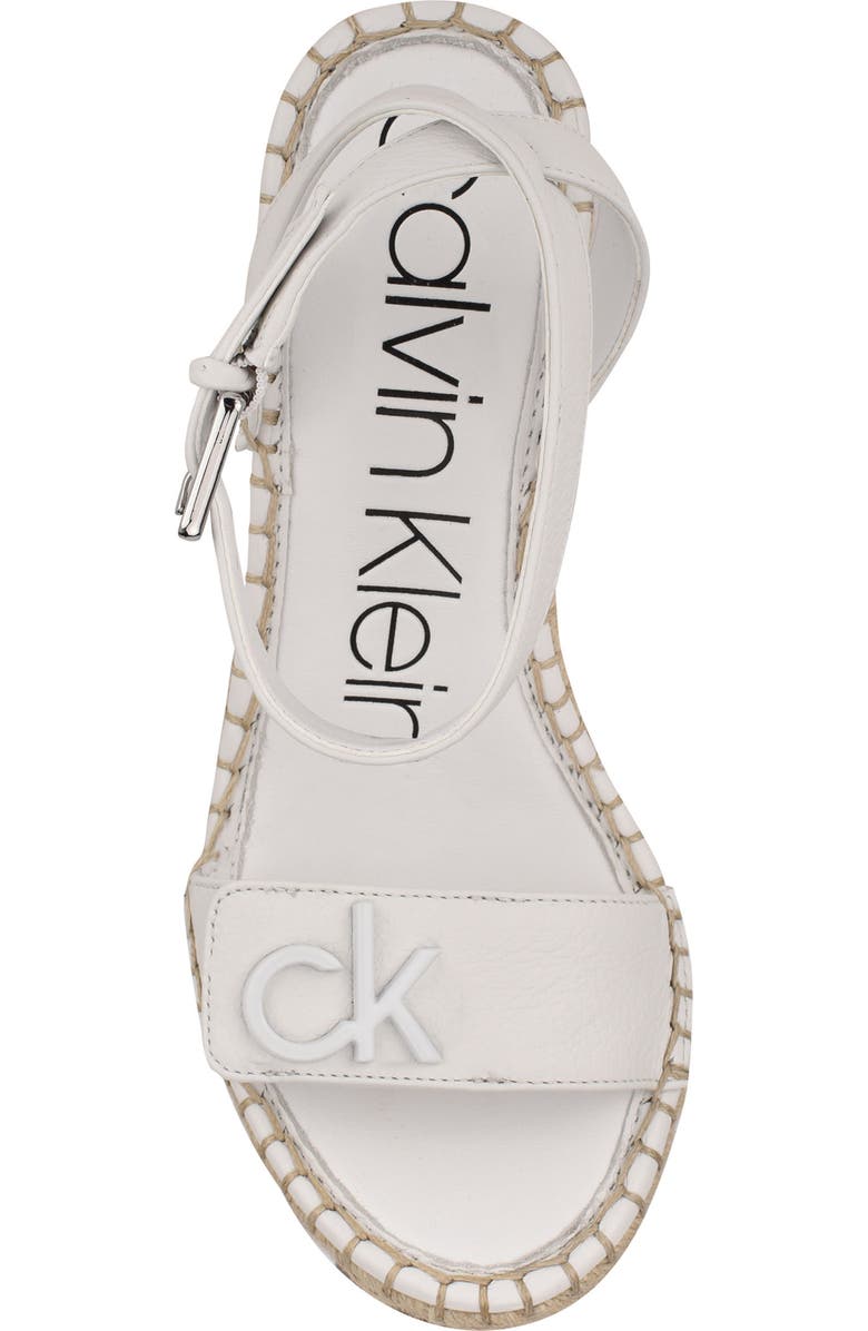 Calvin Klein Karla Espadrille Wedge Sandal, Alternate, color,