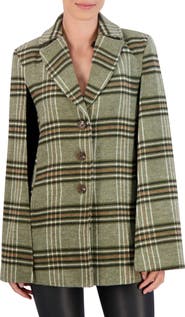 Ookie & Lala Plaid Cape Jacket