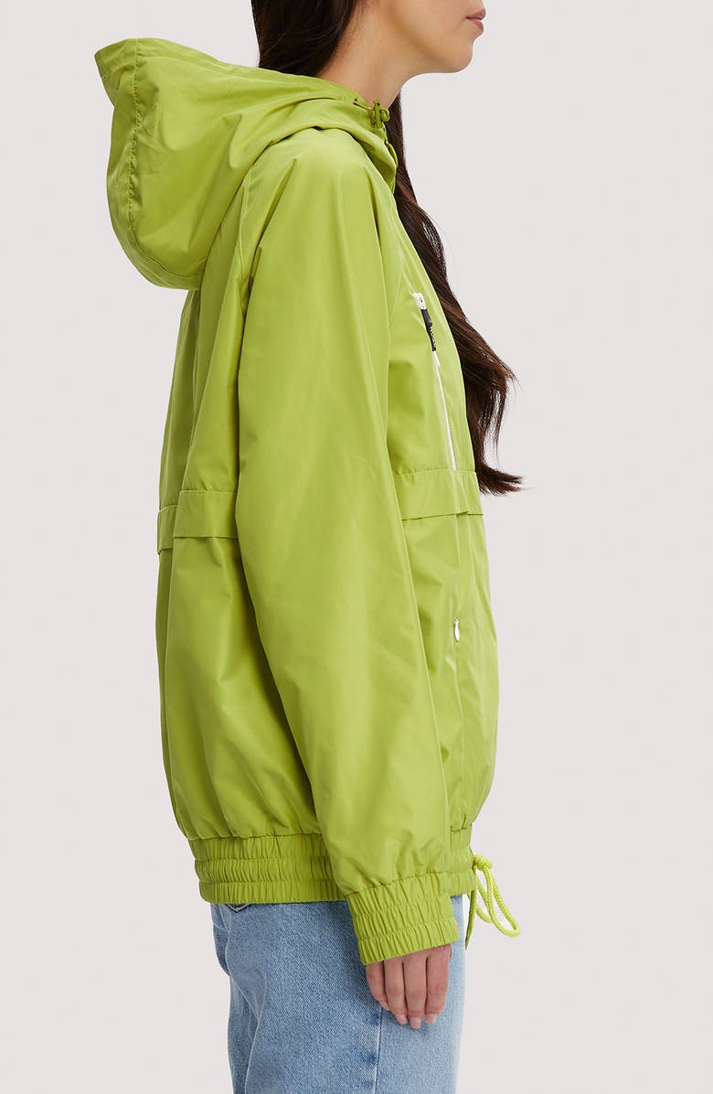 Noize Lija Windbreaker Jacket, Alternate, color, Dark Citron