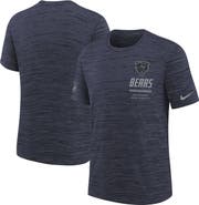 Nike Youth Nike Navy Chicago Bears Sideline Velocity Dri-FIT T-Shirt