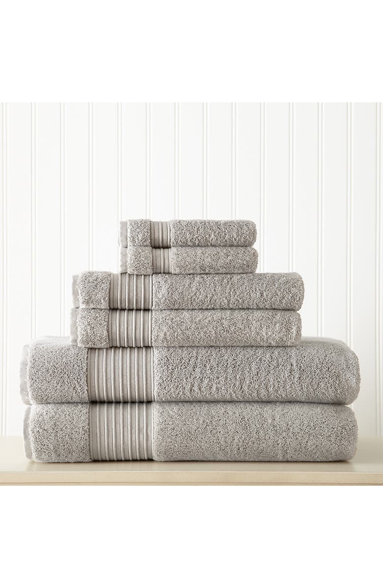 Modern Threads 6-Piece Turkish Cotton Towel Set, Alternate, color,