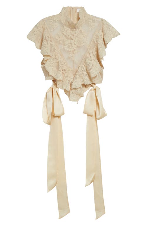 Zimmermann Hypnotic Lace Bandeau Top In Multi