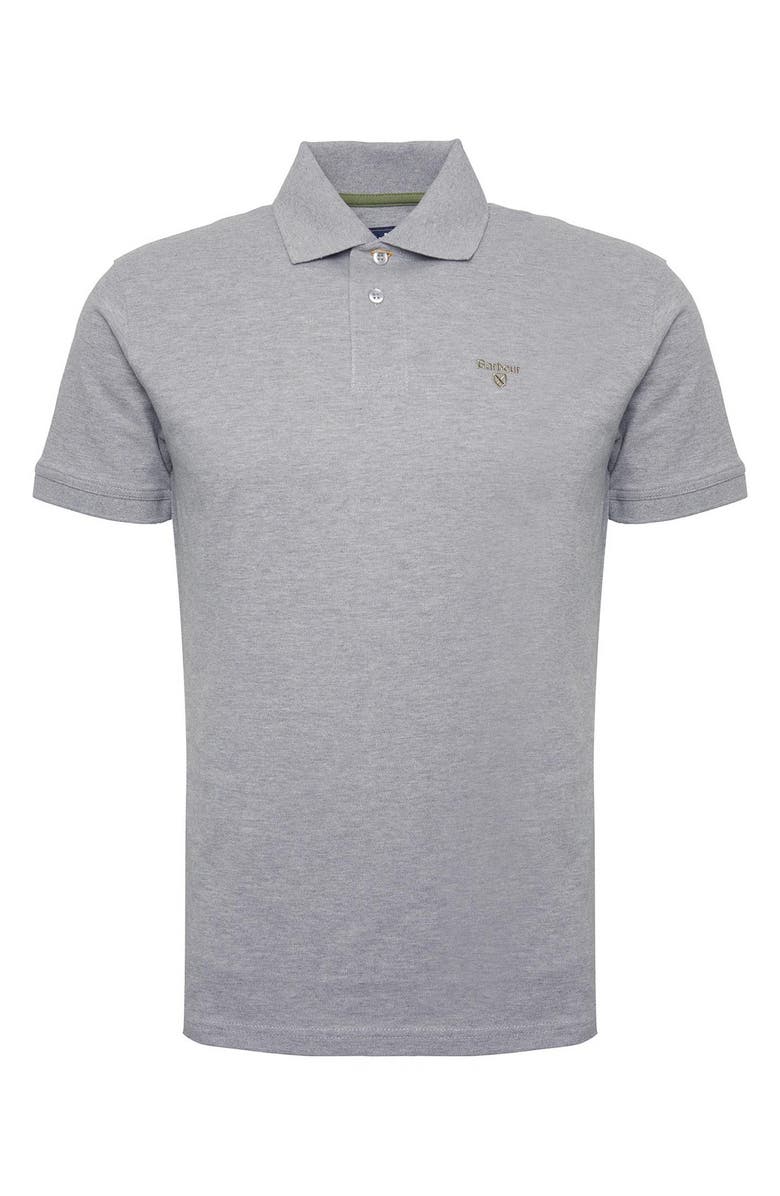Barbour Lightweight Sports Piqué Polo, Alternate, color, Grey Marl