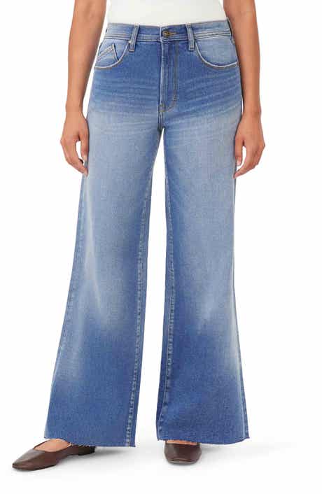 Kensie The Kaya High Rise Wide Leg Jeans