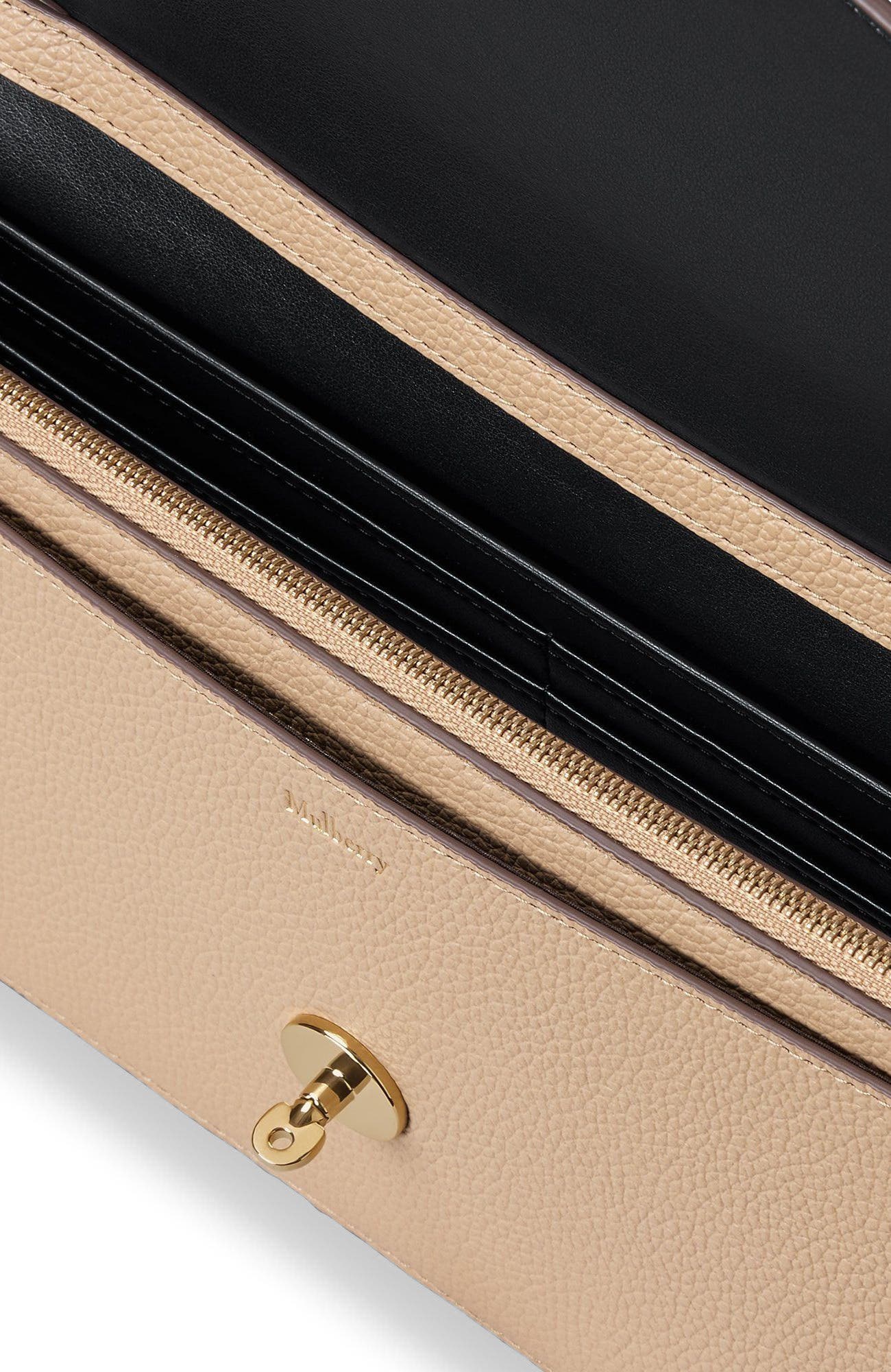 Mulberry Darley Clutch, Alternate, color, Crumpet