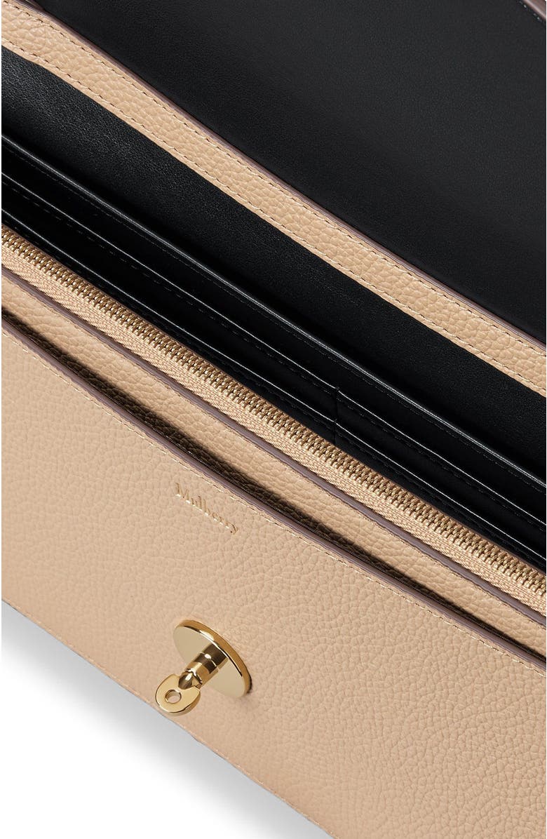 Mulberry Darley Clutch, Alternate, color, Crumpet